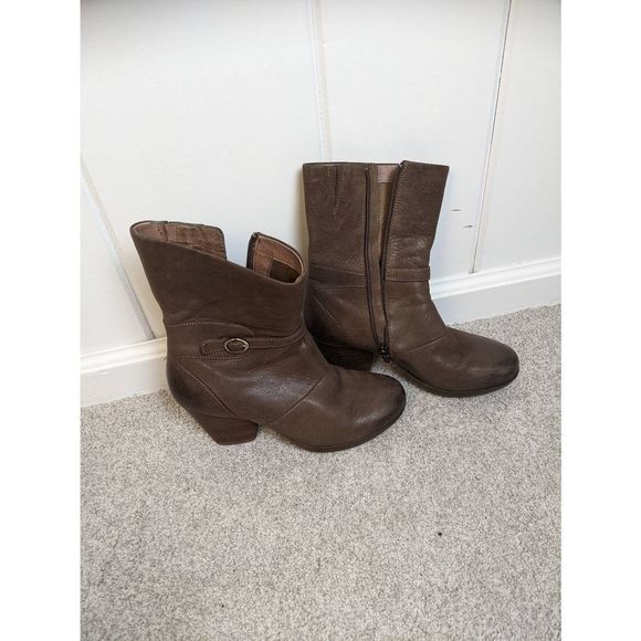 Dansko brown leather booties size 39 - Picture 3 of 8